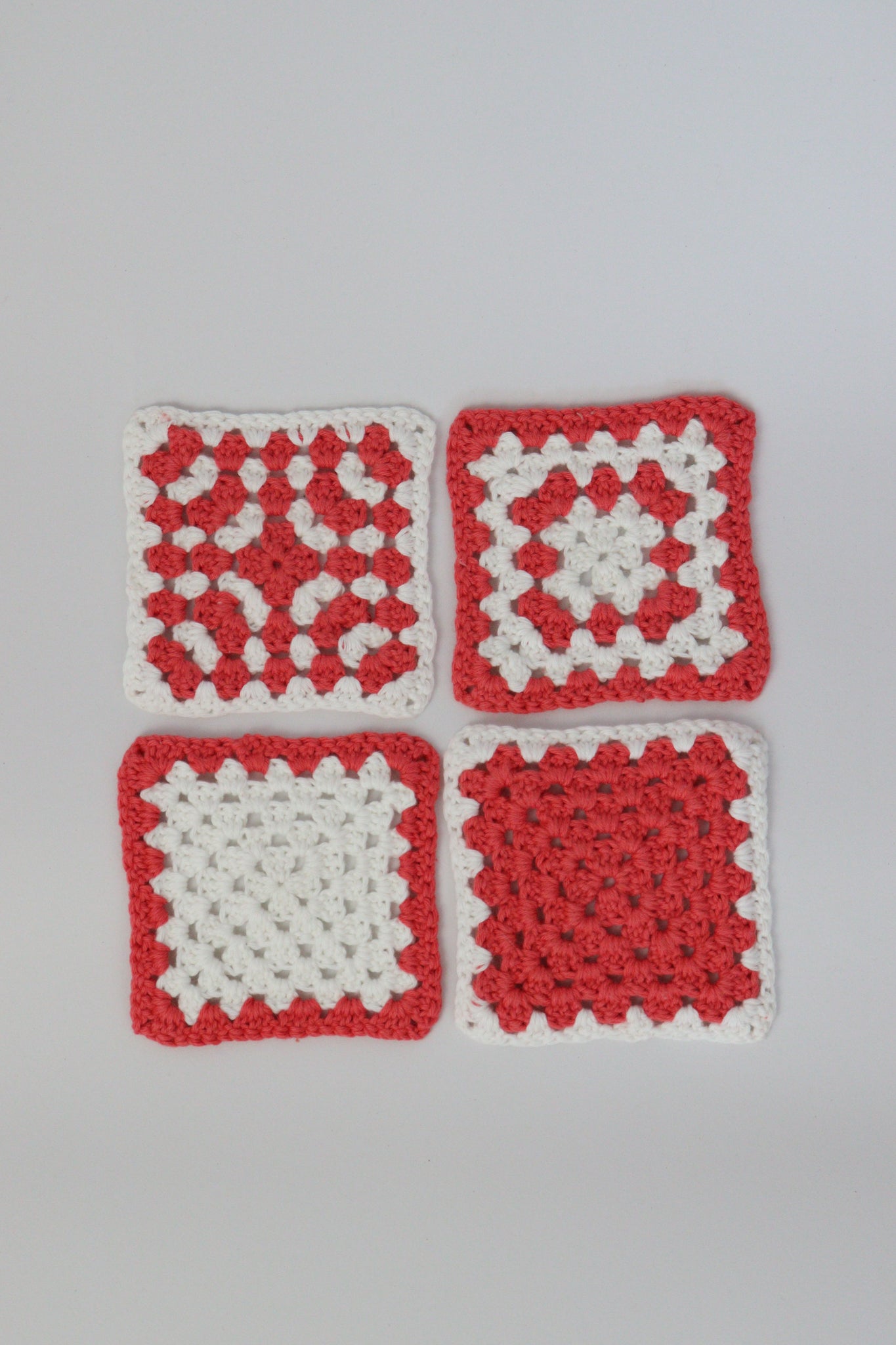 Handmade Coasters - Peach